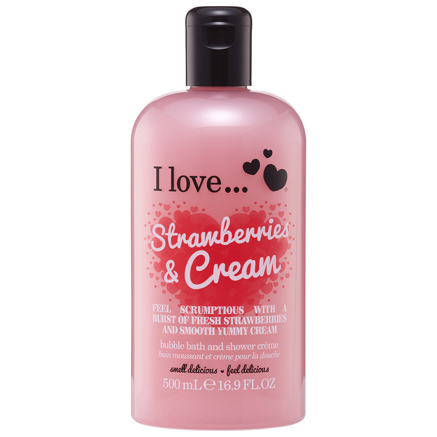 I Love...Strawberry & Cream Duschgel 